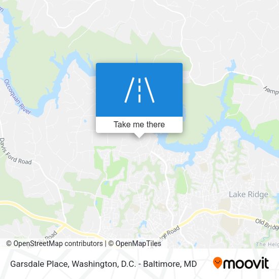 Garsdale Place map