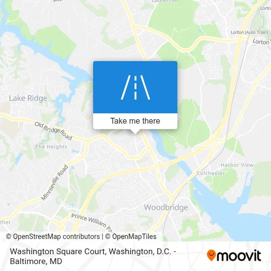 Washington Square Court map