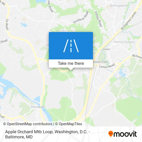 Apple Orchard Mtb Loop map