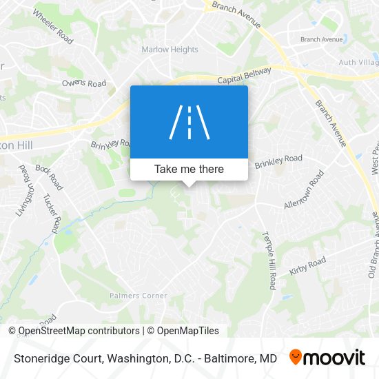 Stoneridge Court map