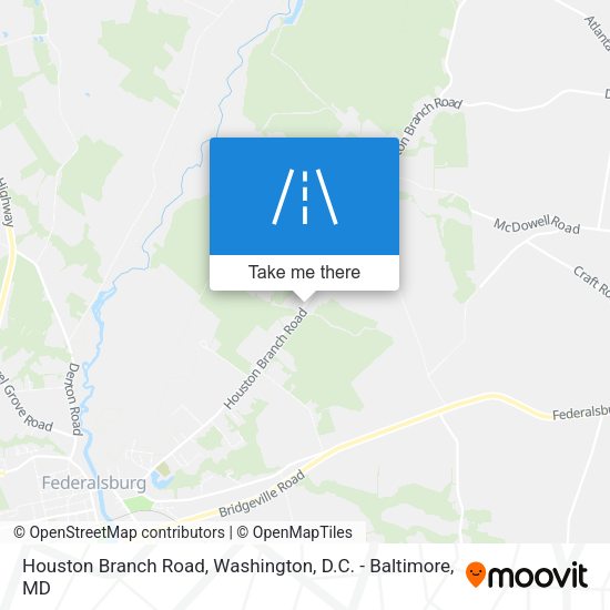 Mapa de Houston Branch Road