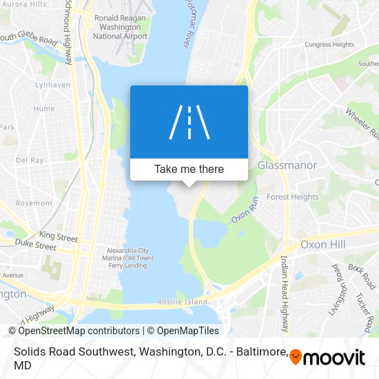 Solids Road Southwest map