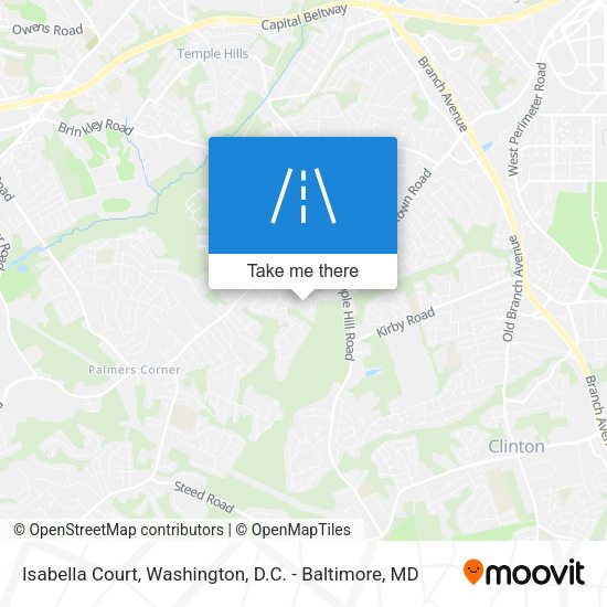 Isabella Court map