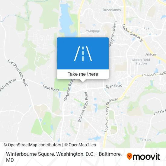 Winterbourne Square map