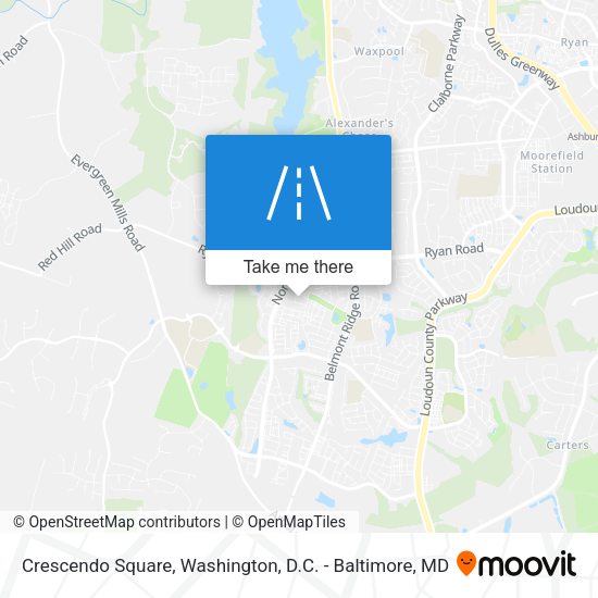 Mapa de Crescendo Square