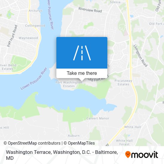 Mapa de Washington Terrace