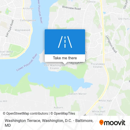 Washington Terrace map