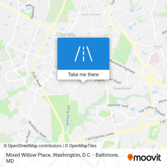 Mixed Willow Place map
