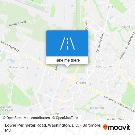 Lower Perimeter Road map