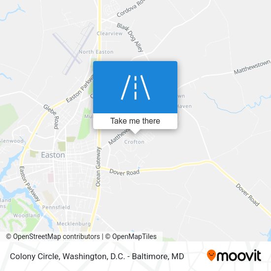 Mapa de Colony Circle