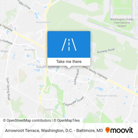 Arrowroot Terrace map