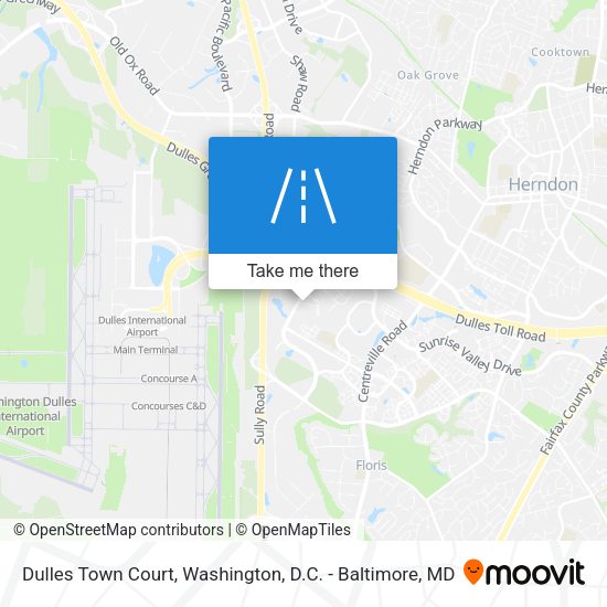 Dulles Town Court map