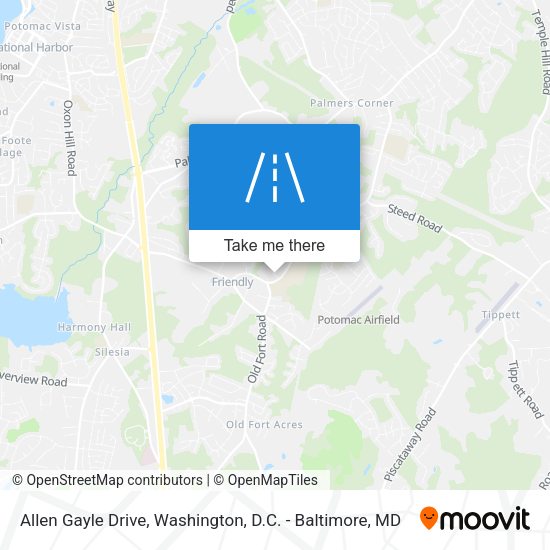 Mapa de Allen Gayle Drive