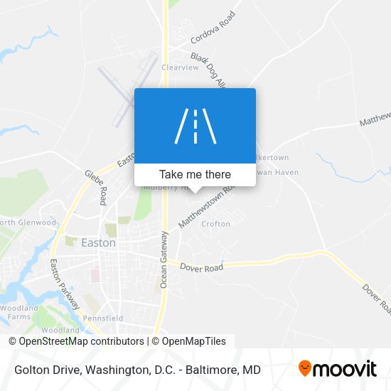 Mapa de Golton Drive