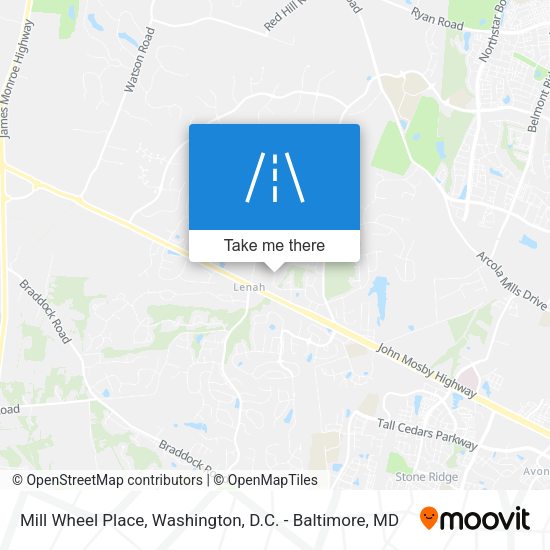 Mapa de Mill Wheel Place