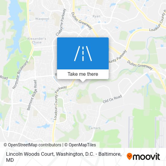 Mapa de Lincoln Woods Court