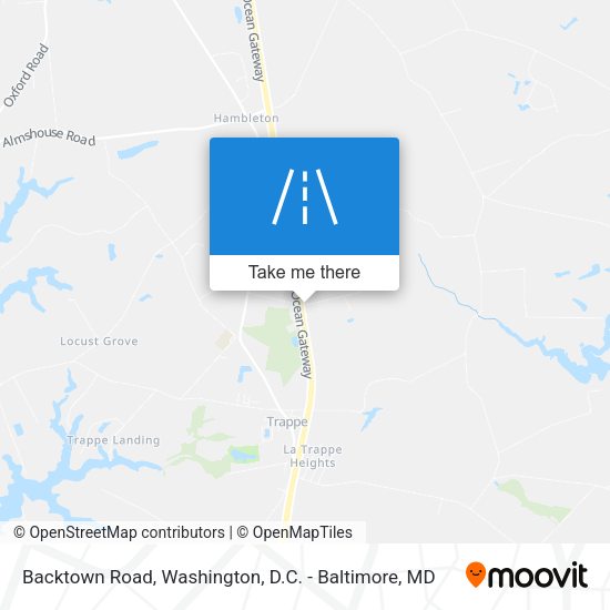 Mapa de Backtown Road