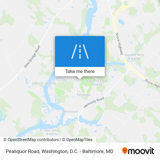 Mapa de Pealiquor Road