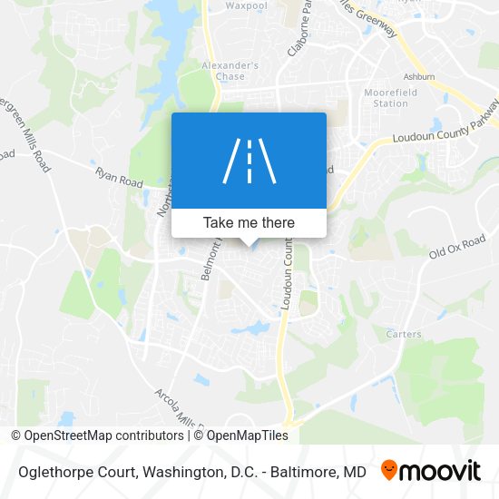 Oglethorpe Court map