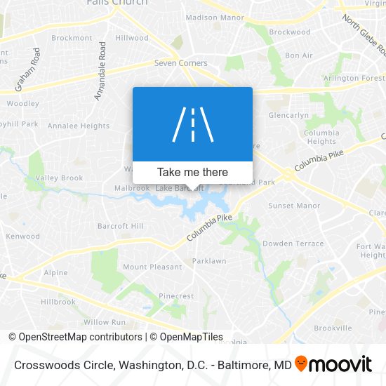 Mapa de Crosswoods Circle