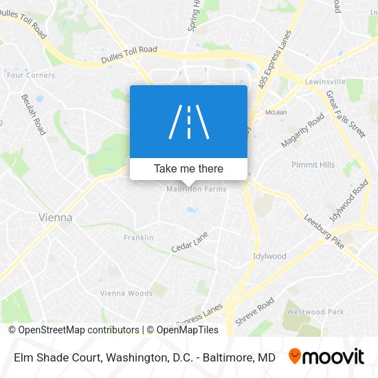 Mapa de Elm Shade Court