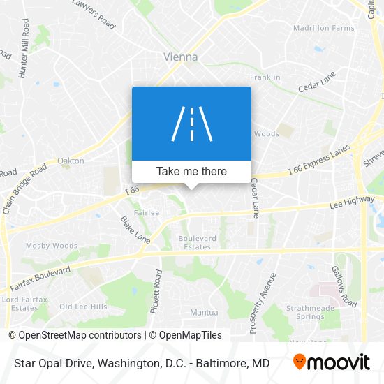 Mapa de Star Opal Drive