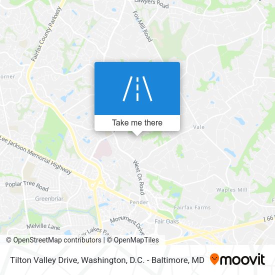Mapa de Tilton Valley Drive