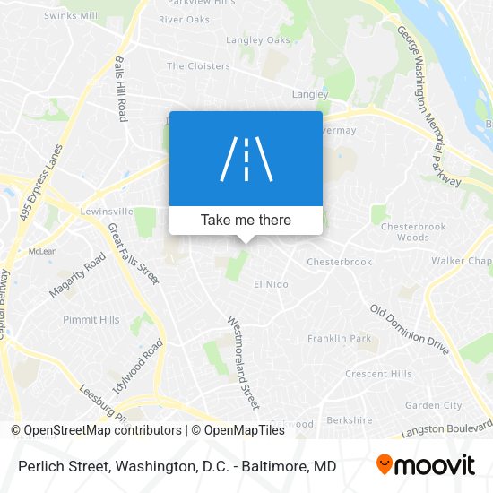 Perlich Street map