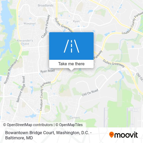 Bowantown Bridge Court map