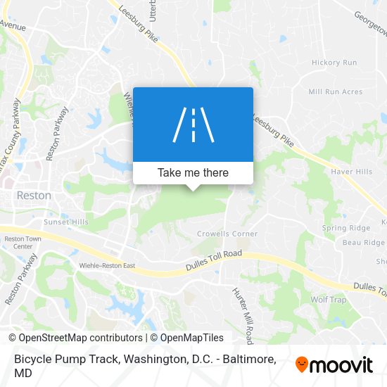 Mapa de Bicycle Pump Track