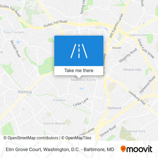 Elm Grove Court map