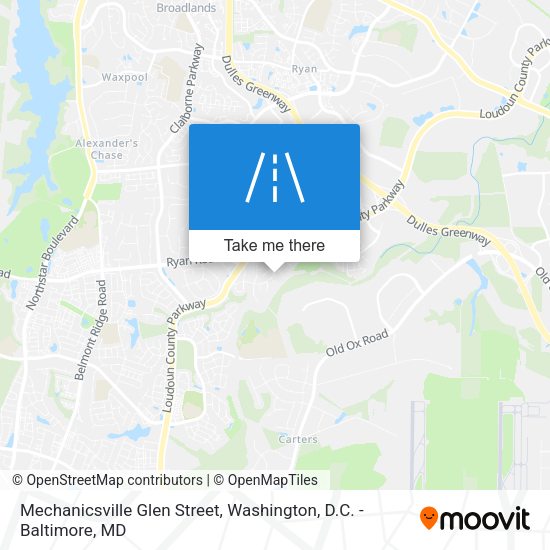 Mapa de Mechanicsville Glen Street