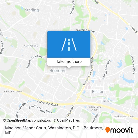 Madison Manor Court map