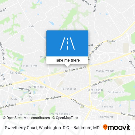 Sweetberry Court map