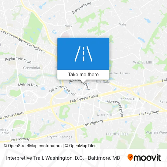 Interpretive Trail map