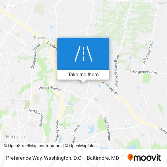Preference Way map