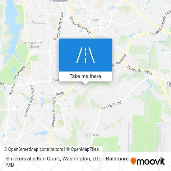 Snickersville Kiln Court map