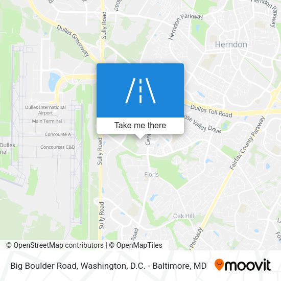 Big Boulder Road map