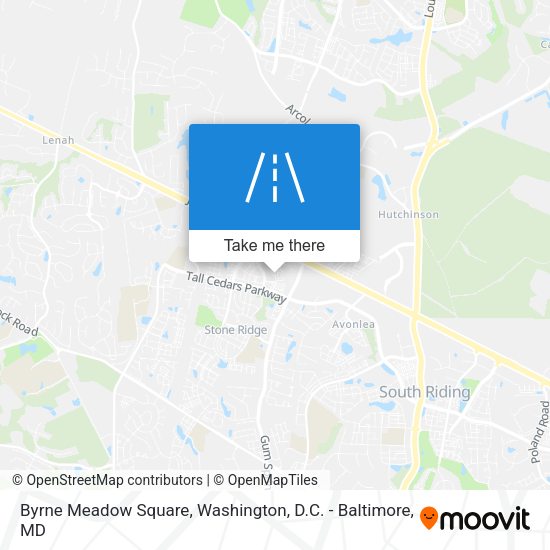 Mapa de Byrne Meadow Square