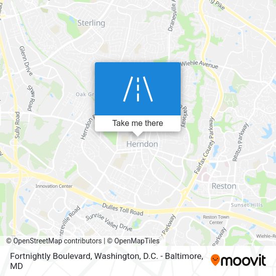 Fortnightly Boulevard map