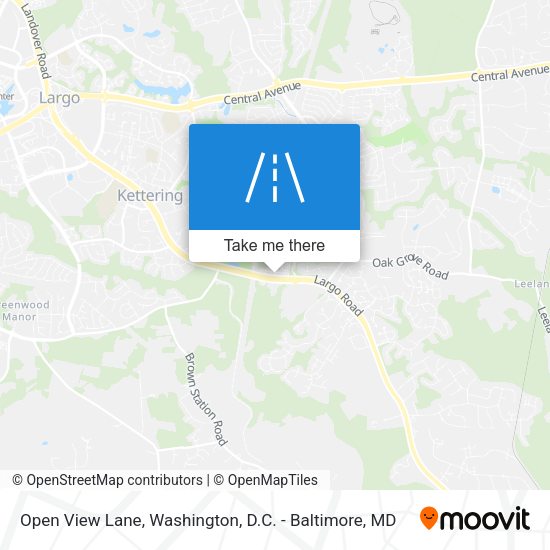 Mapa de Open View Lane