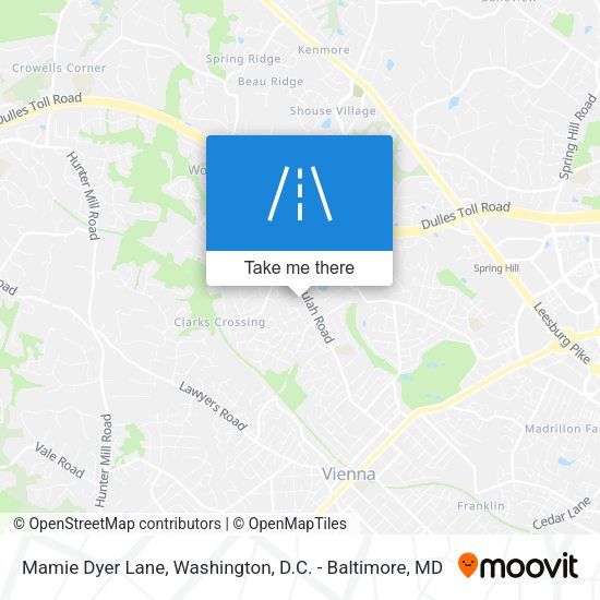 Mapa de Mamie Dyer Lane