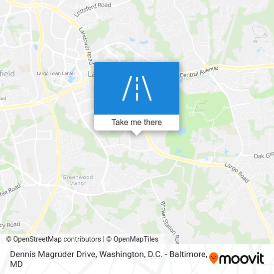 Dennis Magruder Drive map
