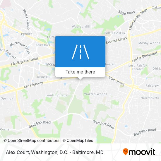 Alex Court map