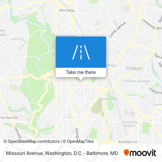 Mapa de Missouri Avenue