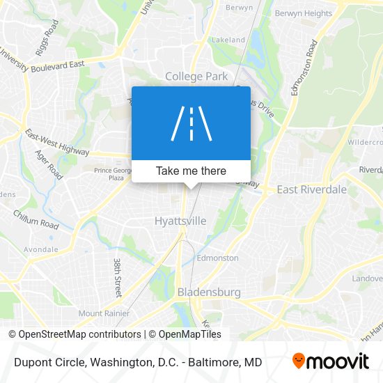 Dupont Circle map