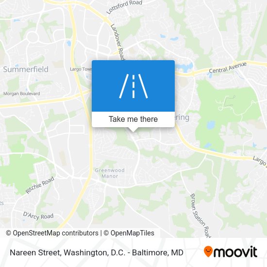 Nareen Street map