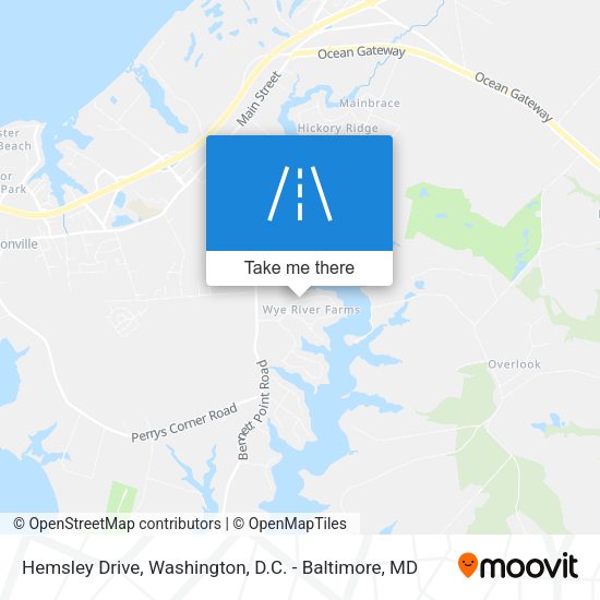 Mapa de Hemsley Drive