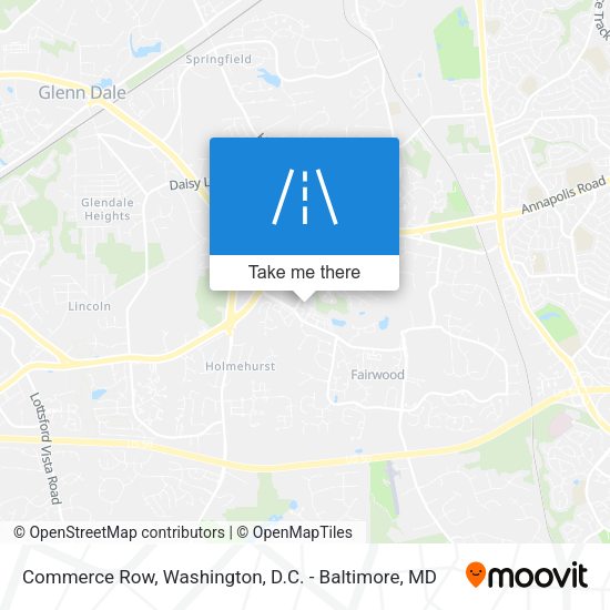 Commerce Row map