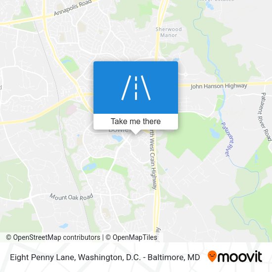 Mapa de Eight Penny Lane